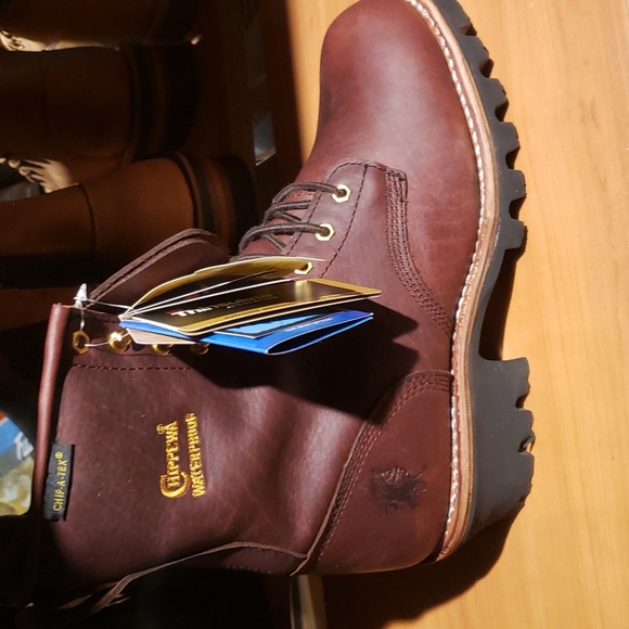 Mens Chippewa Logger boots - Picture 6 of 8